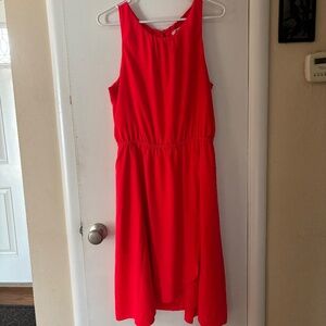 Bright Athleta dress for summer fun